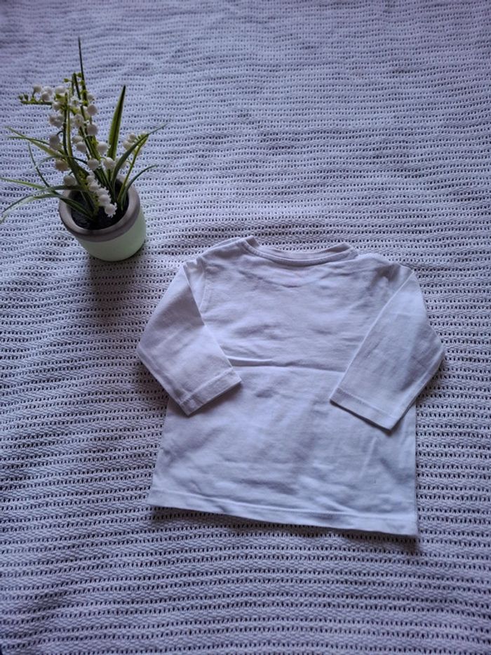 T-Shirt Manches Longues 6 Mois - photo numéro 5