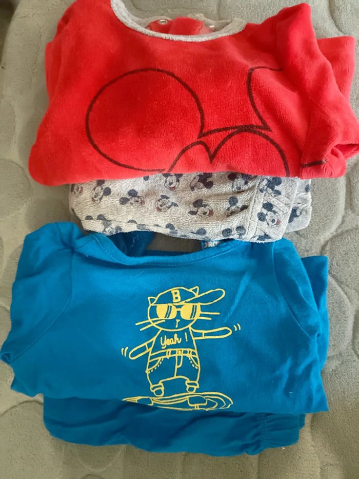 2 Ensemble pyjama 6 Mois pantalon tenue