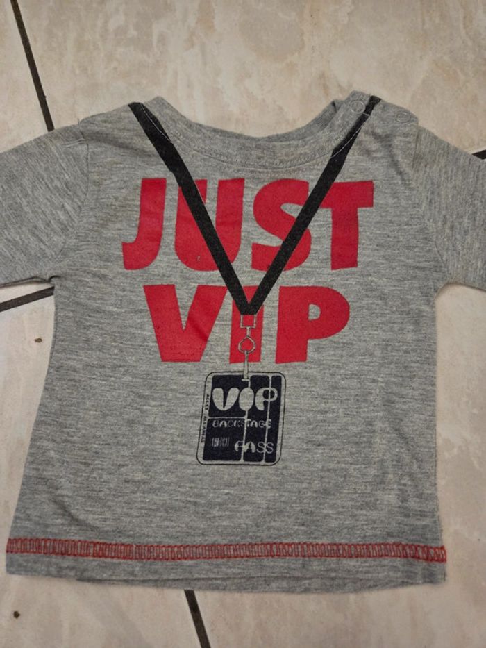 Tee-shirt manche longue 3 mois - photo numéro 2