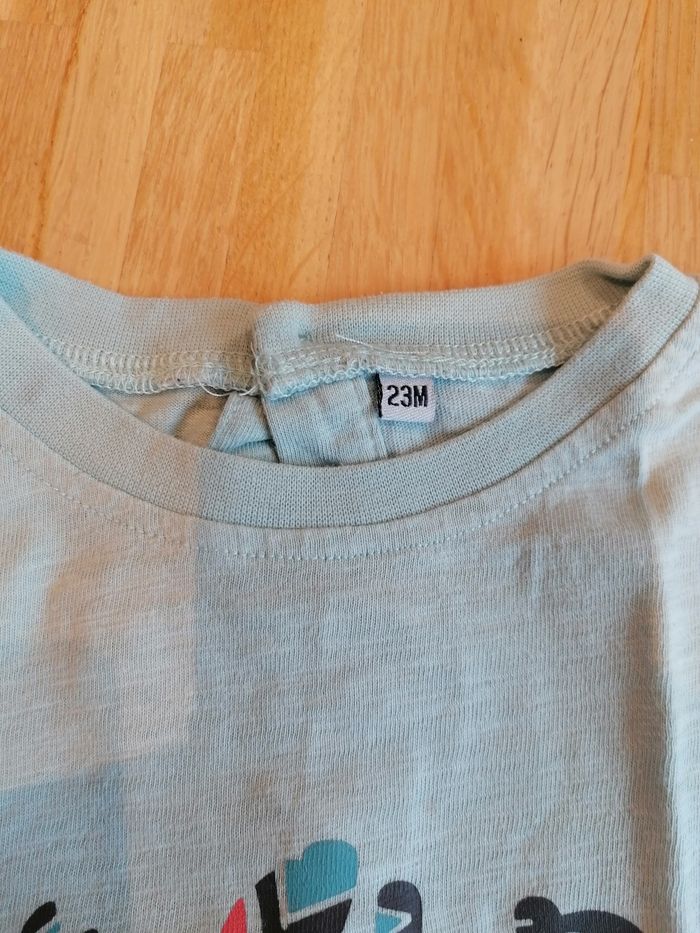 T-shirt manches courtes 24mois - photo numéro 2