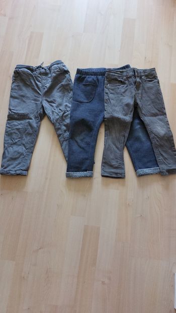 Lot pantalons 