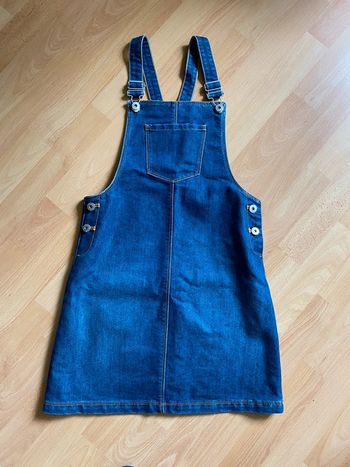 Robe courte en jean