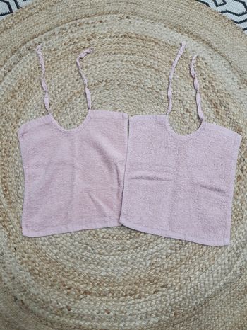 Lot de 2 bavoirs roses Zeeman