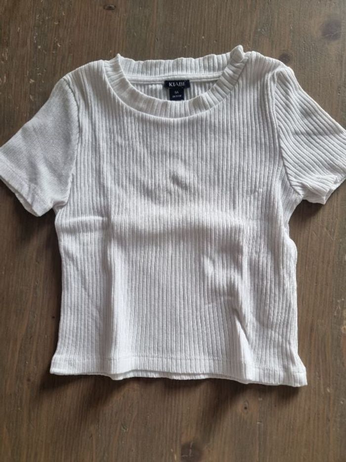 Tee shirt manches courtes fille