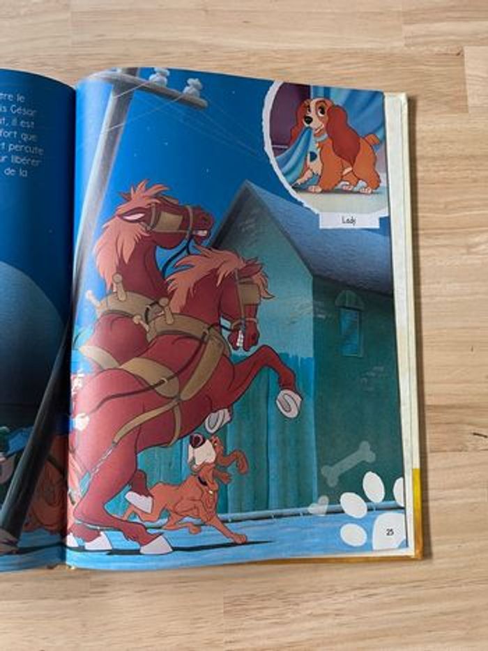 Livre Disney Audiocontes Magiques n°17 – La Belle et le Clochard – Bon État (Sans Figurines) - photo numéro 5