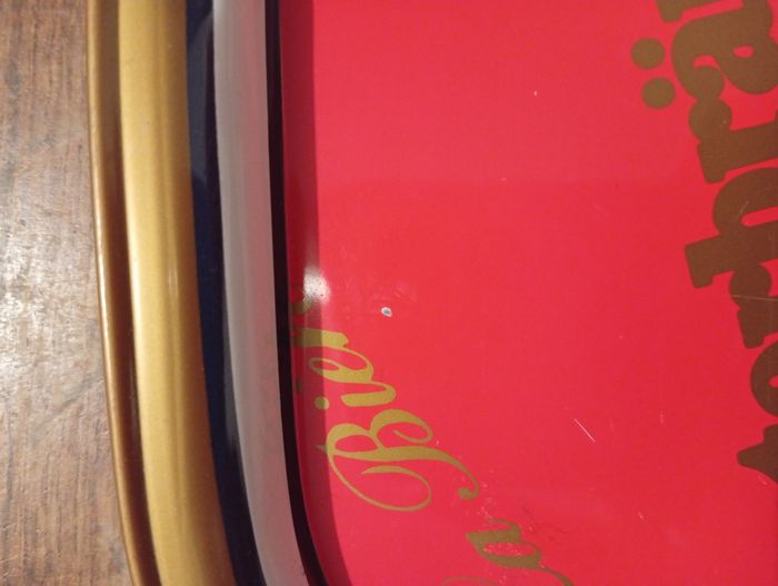 Plateau émaillé vintage kanterbrau - photo numéro 4