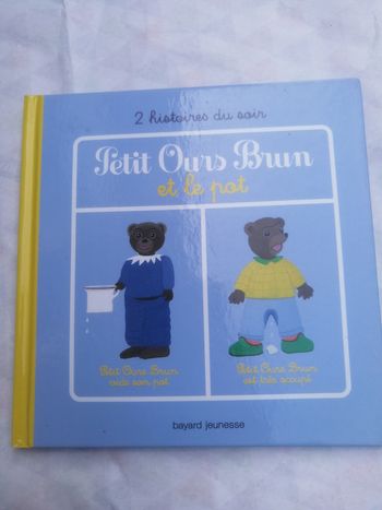Livre petit ours brun et le pot