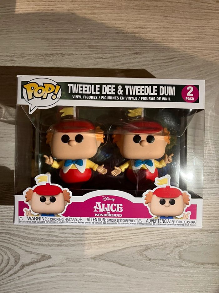 2-pack Funko Pop Tweedle Dee & Tweedle Dum - Alice in wonserland