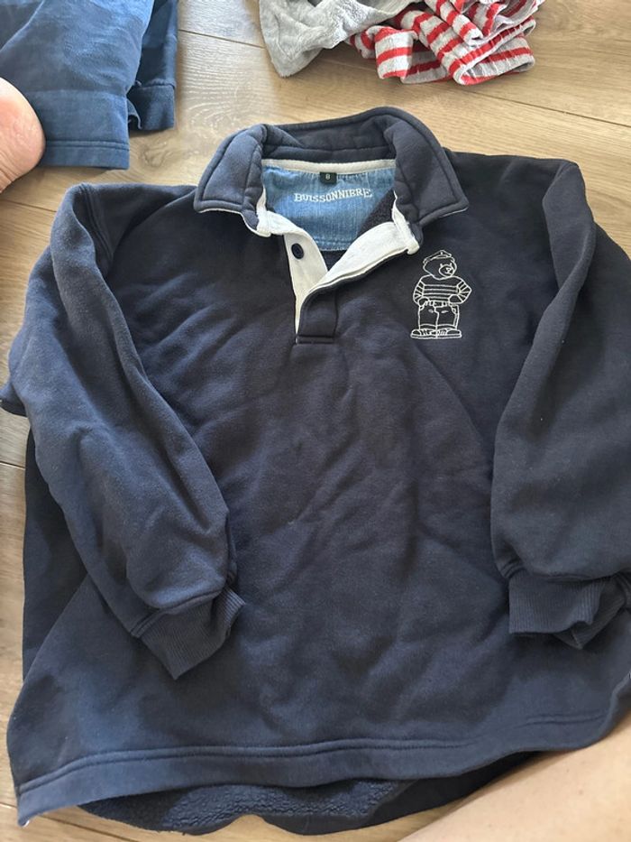 Sweat polo buissonnière 8 ans