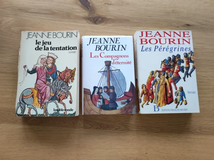 Lot trois livre de Jeanne Bourdin