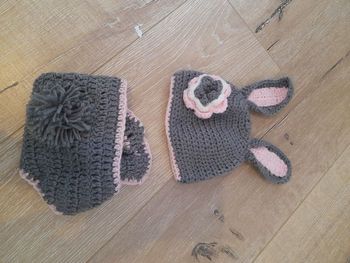 Ensemble lapin pour photos naissance