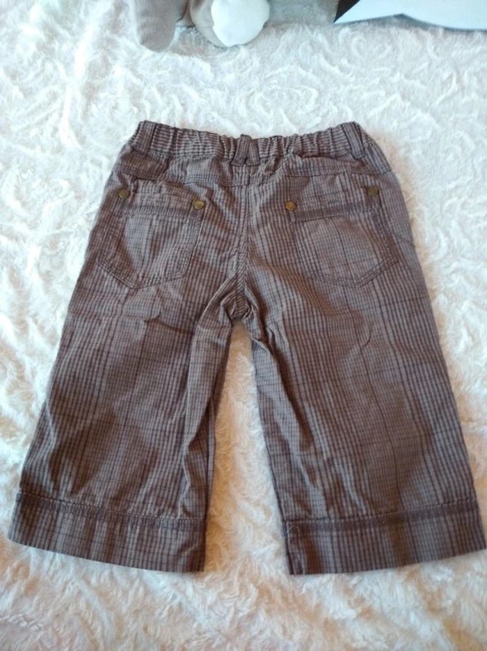 Pantalon Pantacourt Garçon 24 mois Vertbaudet 100% coton - photo numéro 9