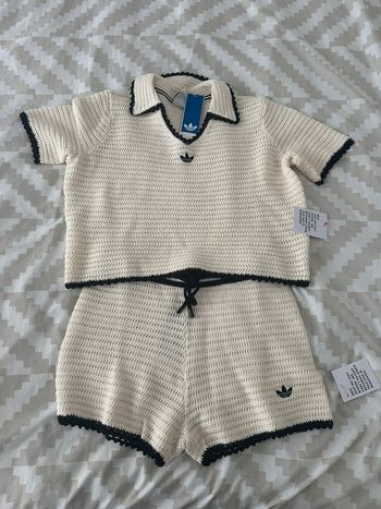 Adidas X Asos - ensemble en maille au crochet