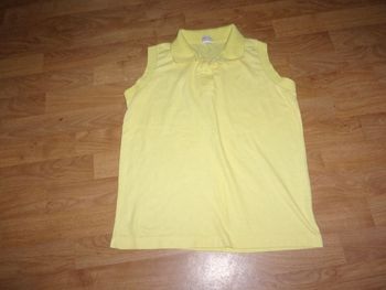Polo jaune citron taille M TBE