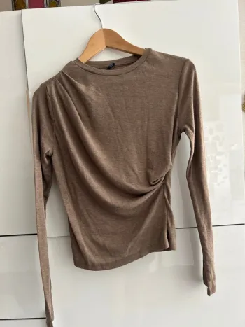 Top beige Kiabi taille M