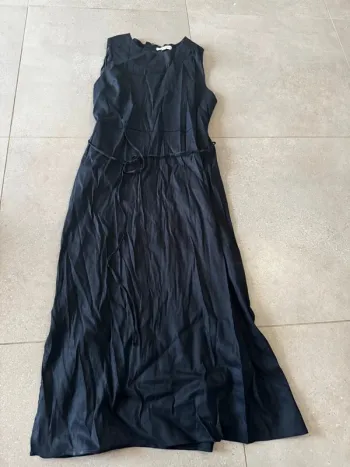 Longue robe navy Autograph, taille XL/XXL, très bon état, 55cm aisselle à aisselle,