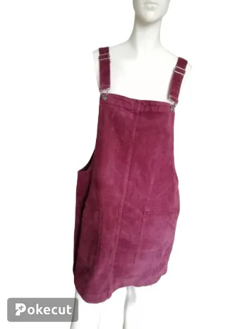 Robe dress salopette jump suit velours Bordeaux wine rentrée automne hiver winter