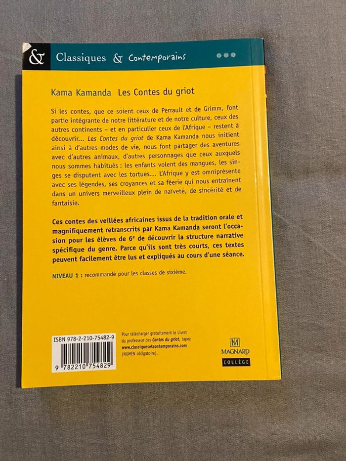 Livre Karma Kamanda les contes de griot - photo numéro 2