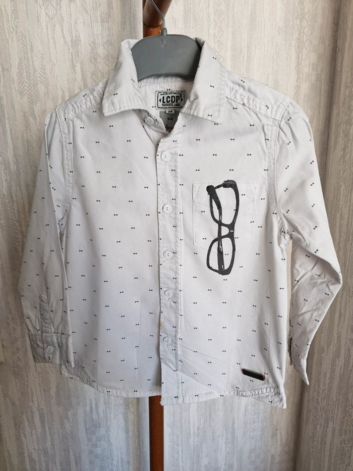 Chemise manches longues enfant 3 ans La compagnie des petits Coton