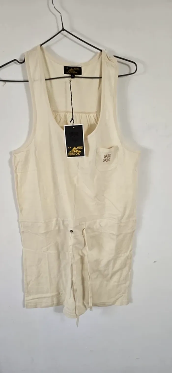 Robe creme montblanc neuve taille L