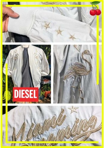 Veste bomber flamingo Diesel *rare*