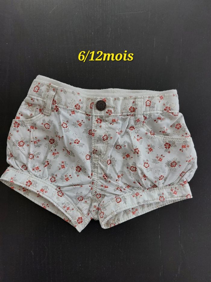 Mini short 👧 BabyGap 6-12mois 💯% coton