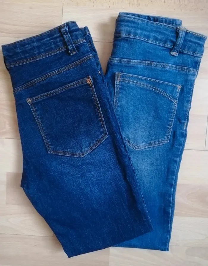 Lot de 2 jeans fille 10 ans Kiabi