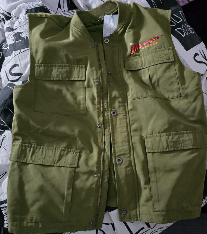 Veste sans manche Indiana jones disneyland paris - photo numéro 2