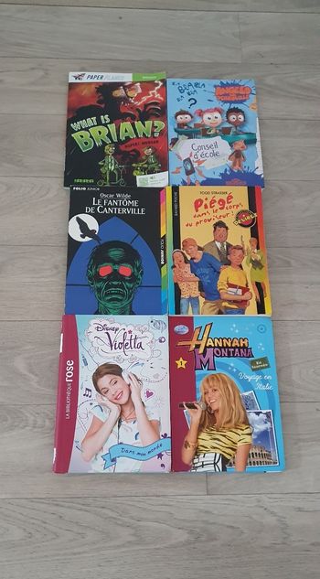 6 livres à partir de 11 ans