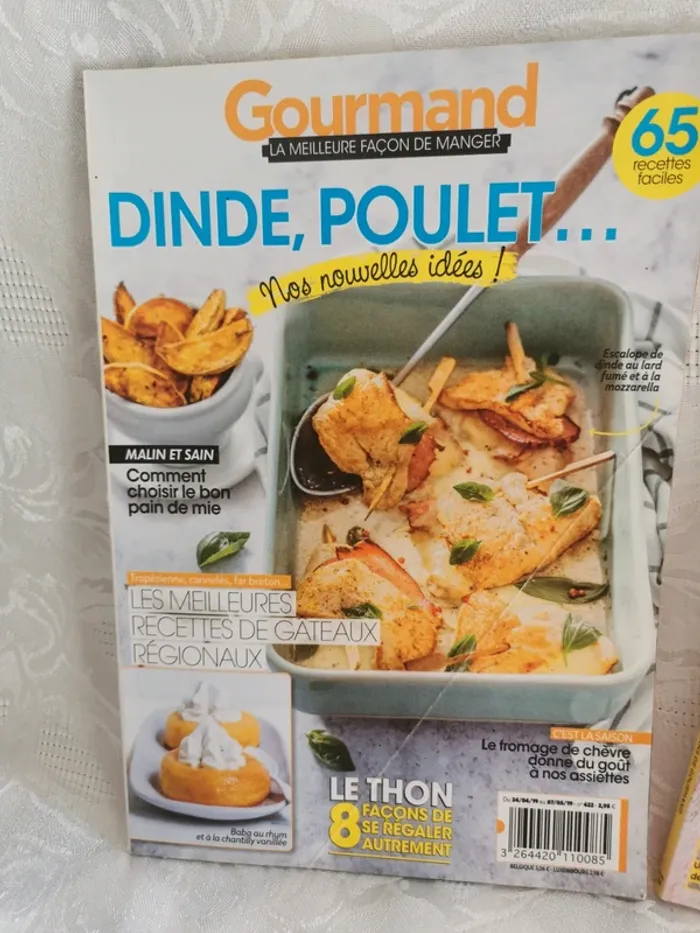 Lot de 6 magazines "Gourmand – La meilleure façon de manger" - photo numéro 5