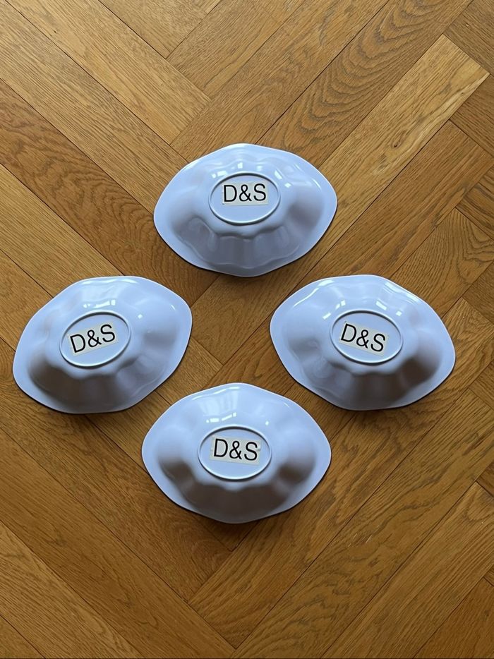 Lots de 7 plats en plastique vintage - photo numéro 8