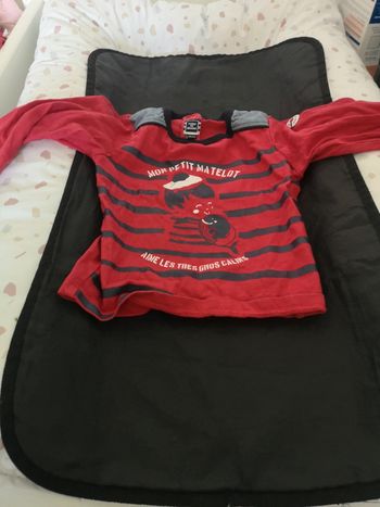 T shirt manche longue garçon 12 mois