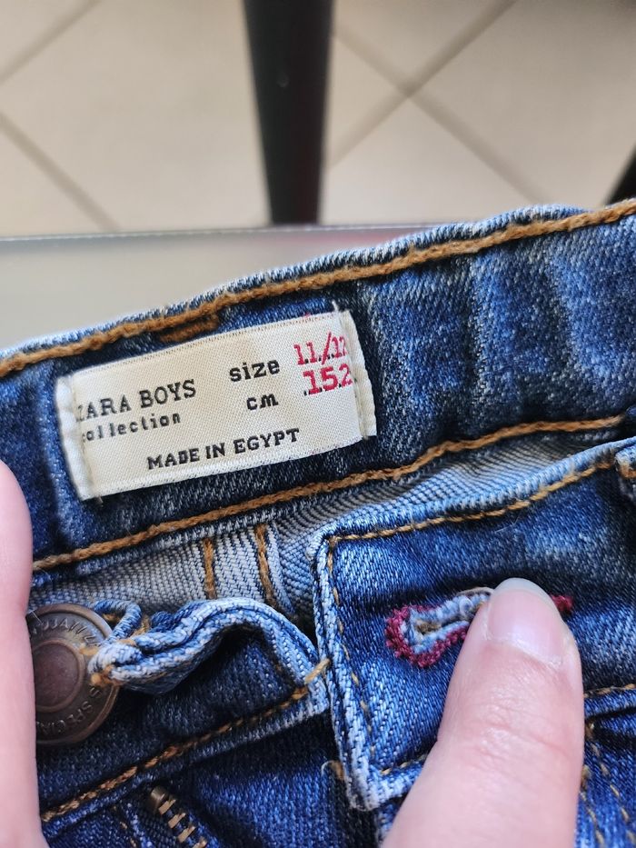 👖 Lot de 3 pantalons garçon – tailles 11/12 ans et 12 ans – Kiabi & Zara Boys - photo numéro 7