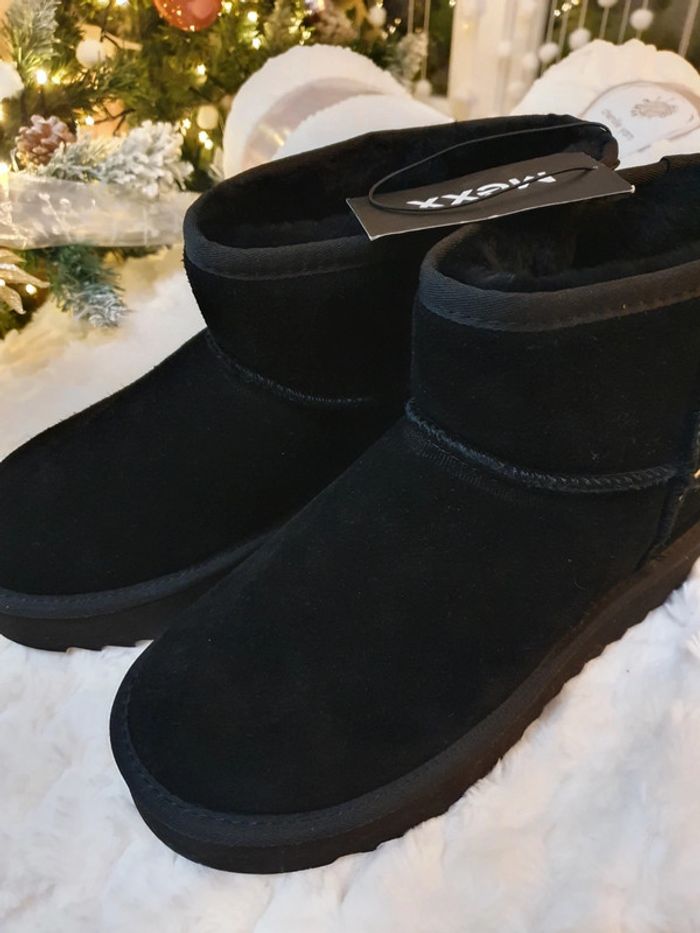Bottines Mexx noires taille 40 - photo numéro 6