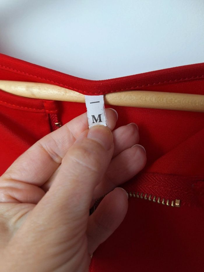 Robe patineuse rouge M - photo numéro 3