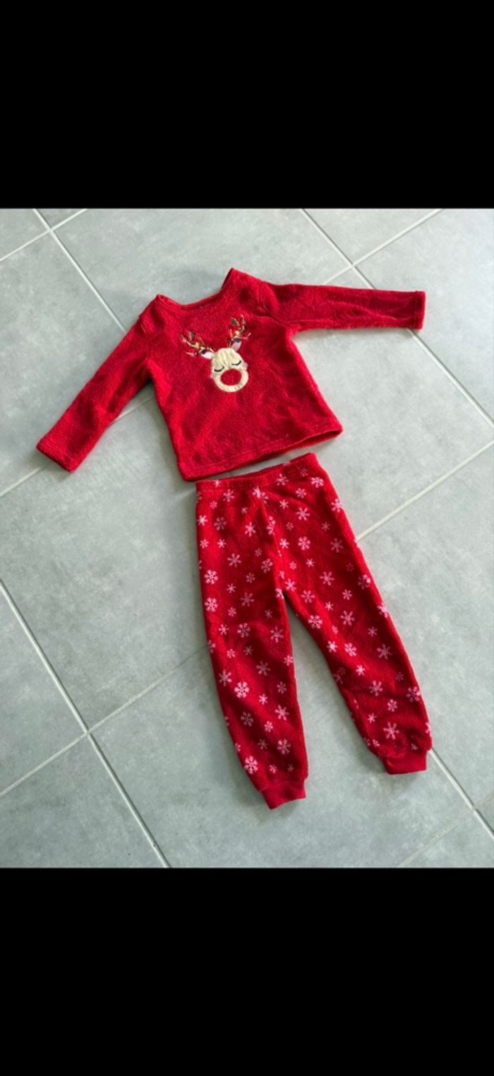 Pyjama 2 pièces polaire 4 ans