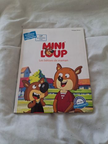 Livre mini loup