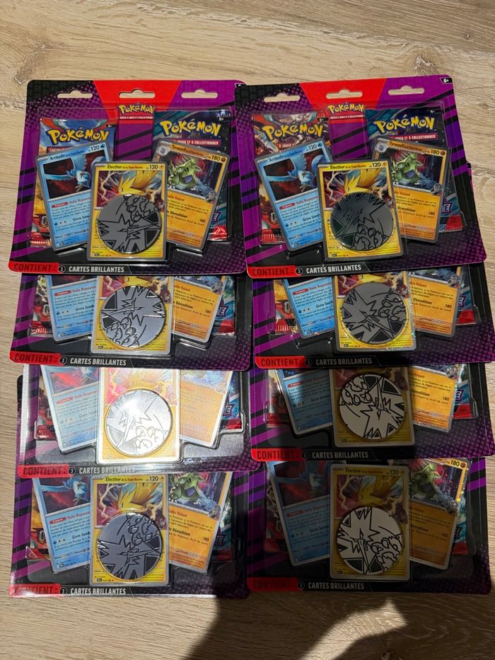 Lot de 8 duo pack coffret cartes Pokémon - photo numéro 5