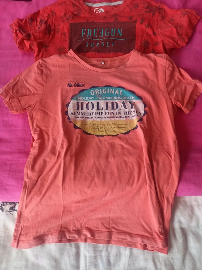 Lot tee shirts 12 ans - photo numéro 3