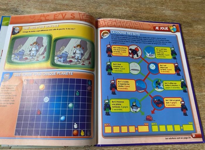 Playmobil espace avec livre - photo numéro 5