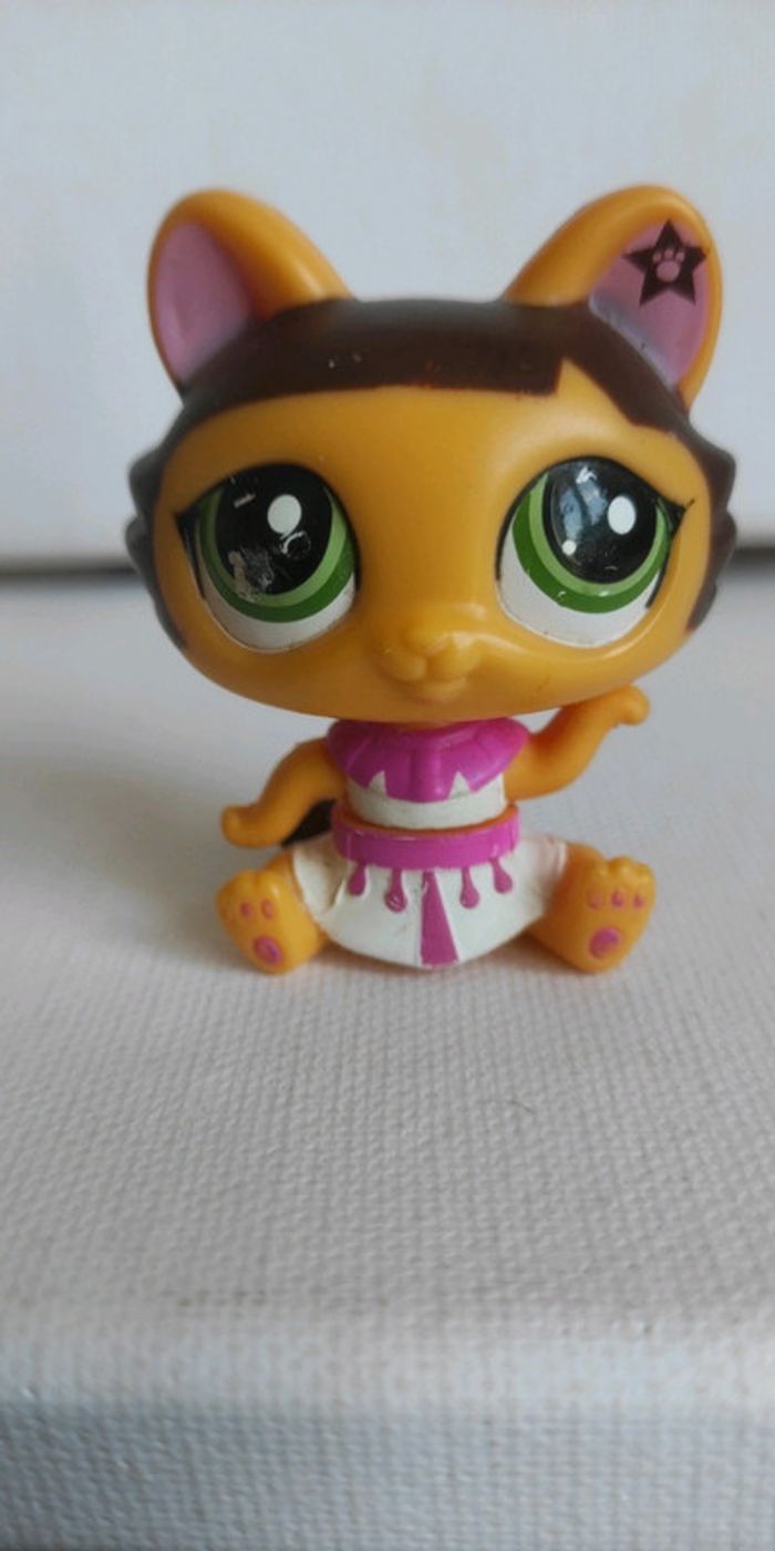 My littlest petshop chat sphynx mécanique 2718