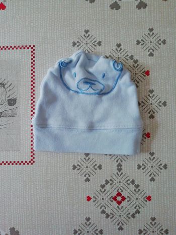 Bonnet tissu 3 mois