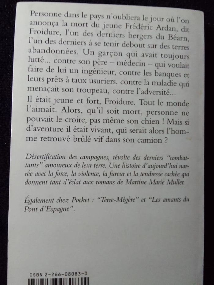 Martine Marie Muller - Froidure, le berger magnifique - photo numéro 3