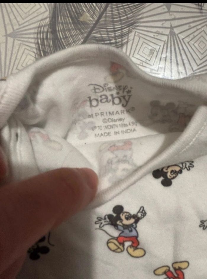 Lot 5 bodies bébé Disney – Taille 1 mois - photo numéro 7