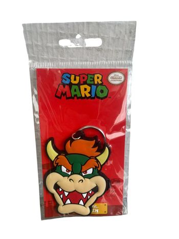 Porte clés Nintendo Super Mario Bowser Pyramid International neuf