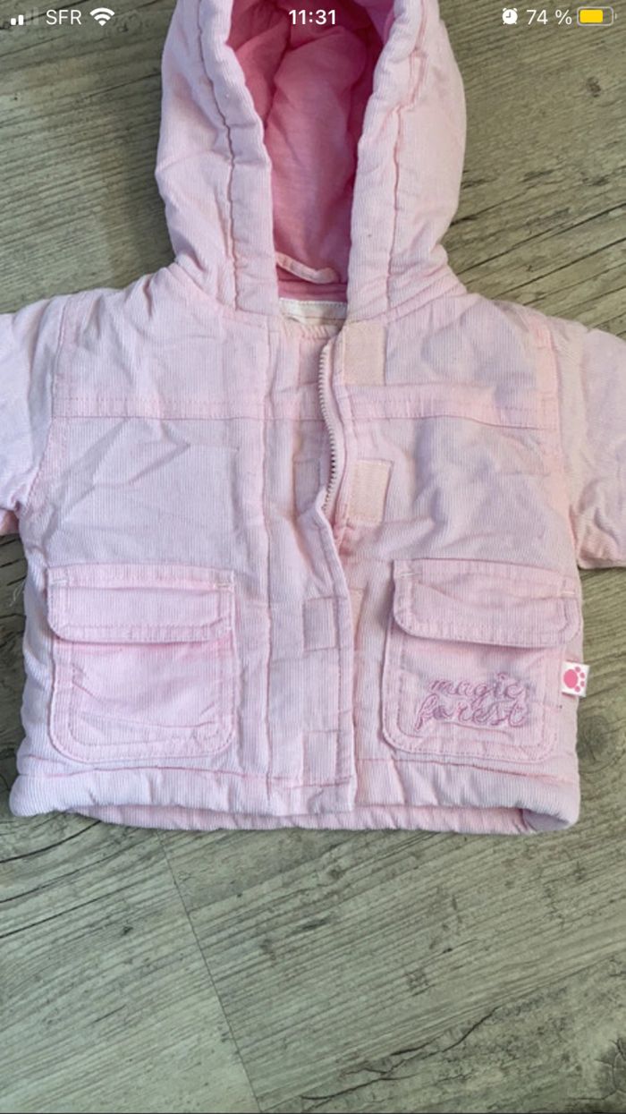 Veste/manteau fille 3 mois - photo numéro 2