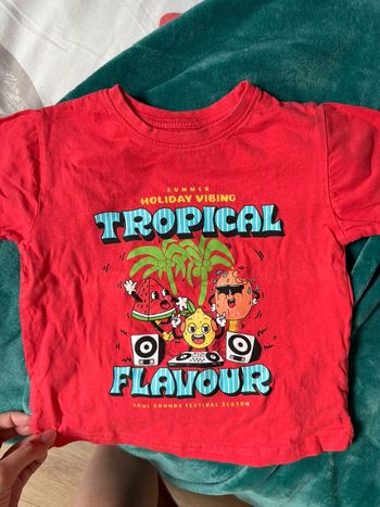 T-shirt fruit 3-4 ans