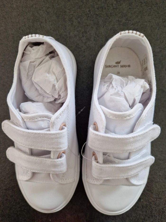 Chaussures toile cérémonie garçon Taille 28 Sergent Major - photo numéro 2