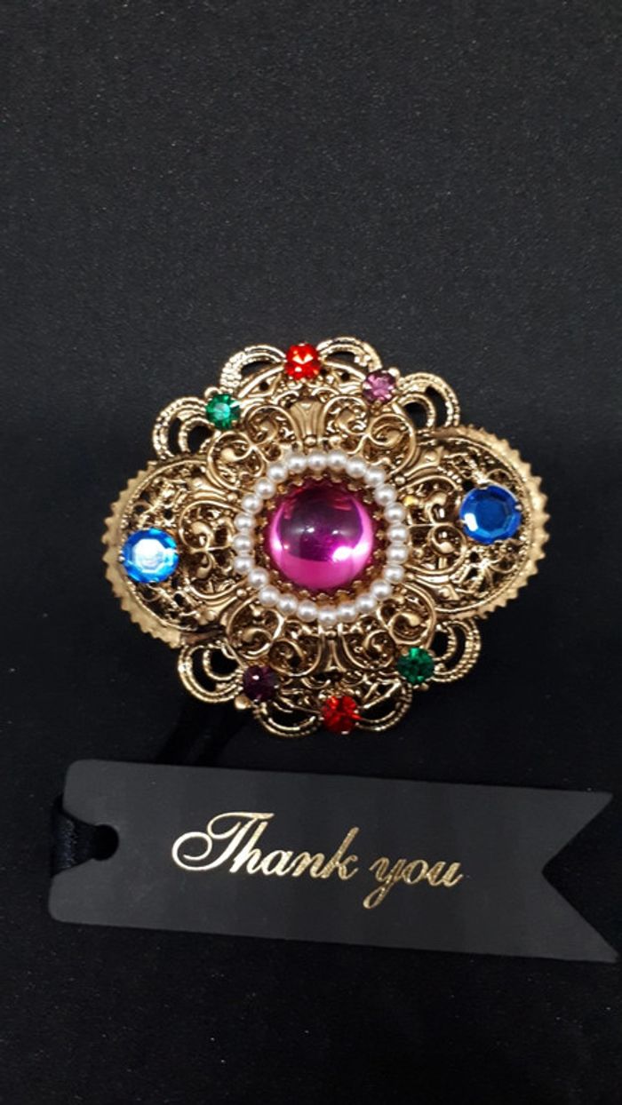 Très grand broche avec une boîte velour - photo numéro 4