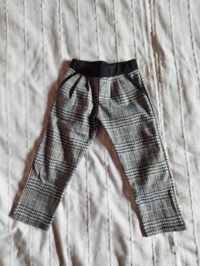 pantalon a carreaux 3 ans